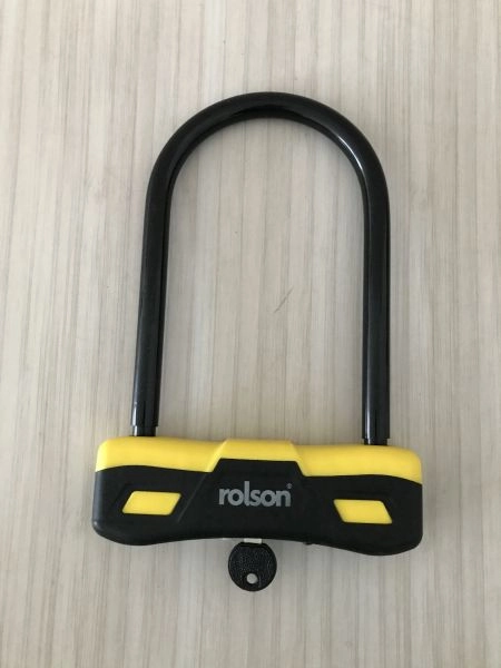 Rolson 250 x 165 mm U Type Bicycle Lock