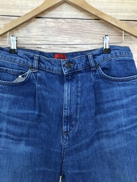 Hugo Boss Blue Straight Cut Jeans