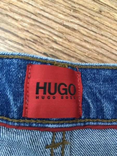 Hugo Boss Blue Straight Cut Jeans
