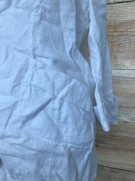 James Lakeland White Linen Shirt
