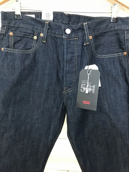 Levi's Premium Blue Original 501 Straight Leg Jeans