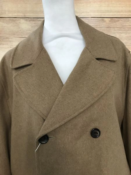 Stitches of London Brown Double Breasted Coat