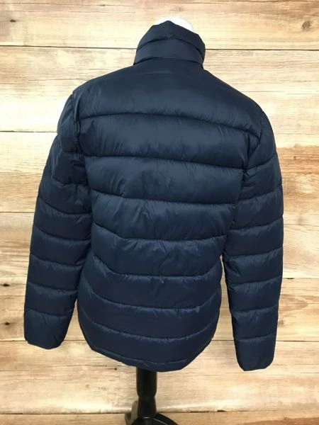 Jack Wills Navy Quilted Puffer Jacket