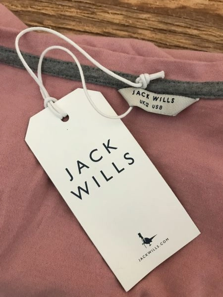 Jack Wills Pink Round Neck T-Shirt