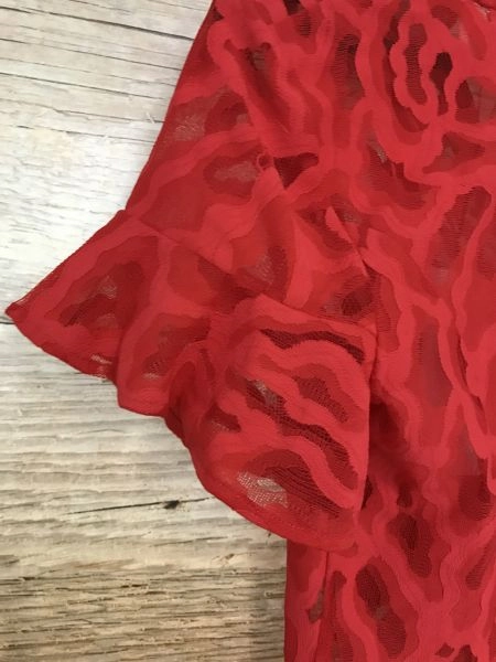 Damsel in a Dress Red Lulu Lace Dress