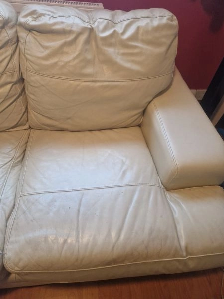 DFS LEATHER CORNER SOFA COLLECTION ONLY LEYTON E10 AREA