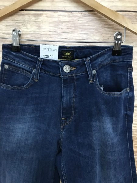 Lee Blue Classic Straight Jeans