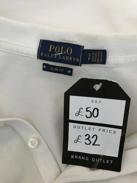 Ralph Lauren White Polo Shirt