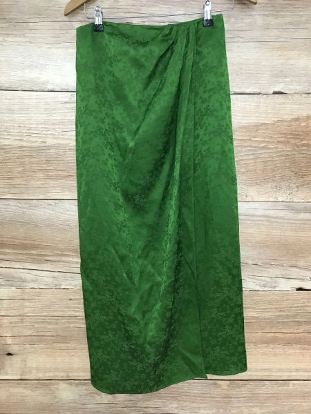 The Andamane Green Wrap Style Skirt