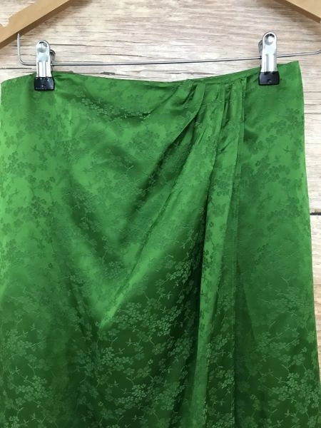 The Andamane Green Wrap Style Skirt