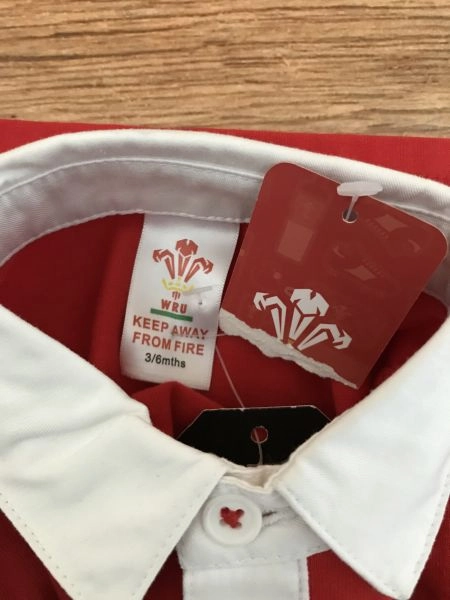 Welsh Rugby Union Official Sports Top