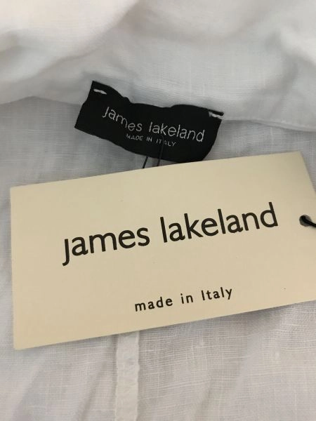 James Lakeland White Linen Shirt