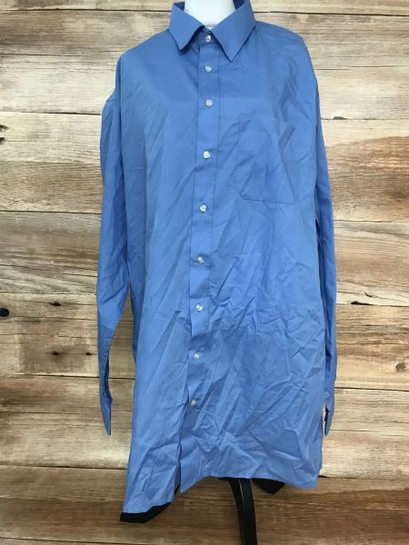 Double Two Blue Long Sleeve Shirt