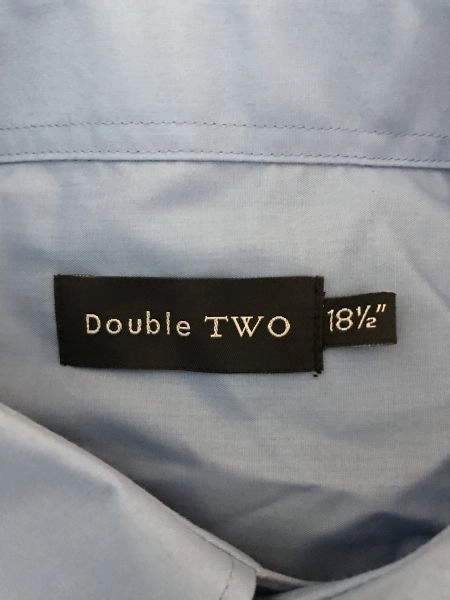 Double Two Blue Long Sleeve Shirt