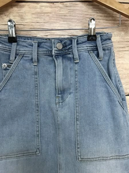 Pepe Jeans Blue Mid Length Denim Skirt