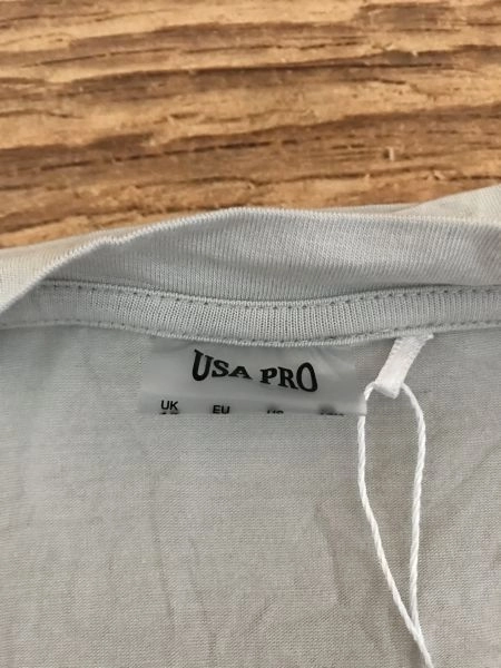 USA Pro Grey Oversized Sheer T-Shirt with Female Symbol Design