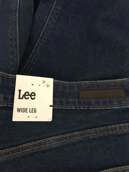 Lee Blue Wide Leg Jeans