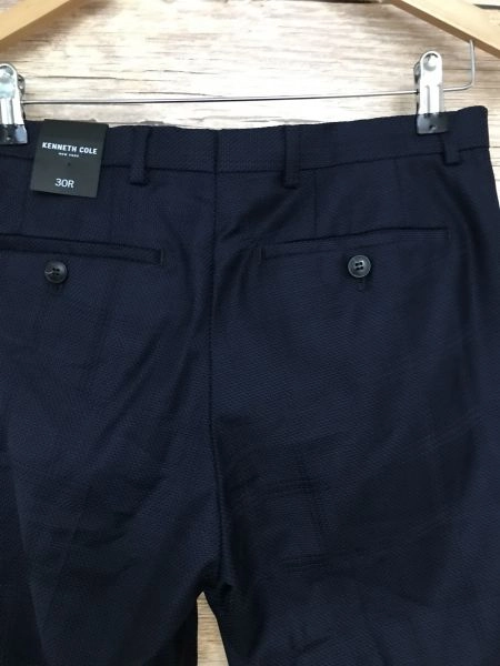 Kenneth Cole Navy Jackson Trousers