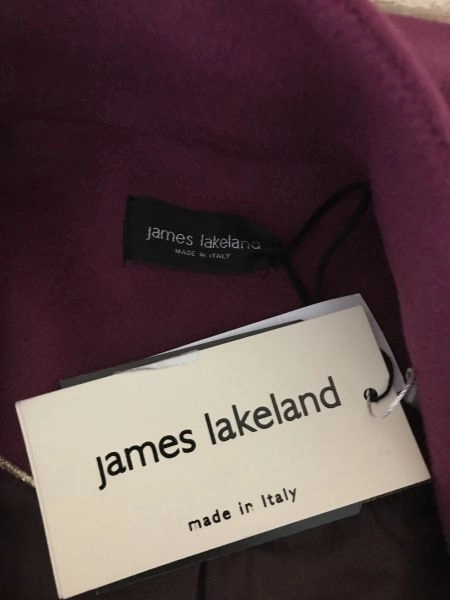 James Lakeland Purple Button Up Winter Jacket