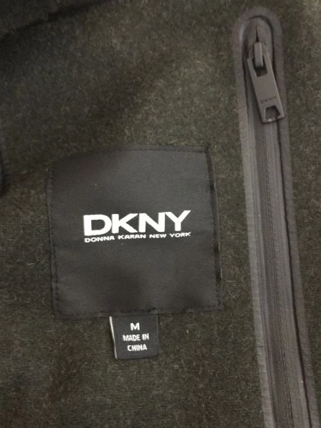 DKNY Dark Grey Wool Jacket