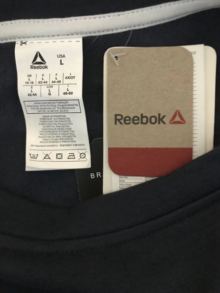 Reebok Long Sleeve Short Length Sweater