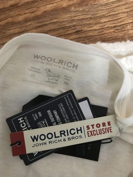 Woolrich Off White Long Sleeve T-Shirt