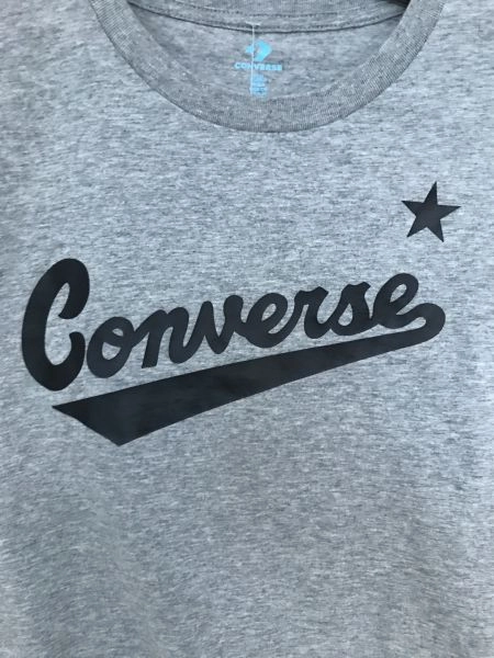 Converse Grey Short Sleeve T-shirt