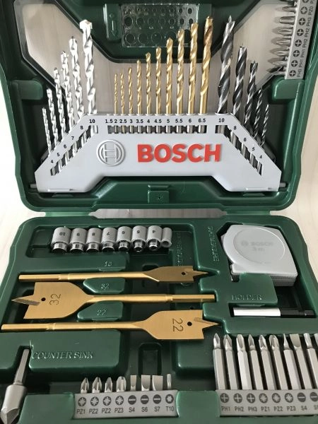 Bosch 70-Pieces X-Line Titanium Drill and Screwdriver Bit Set