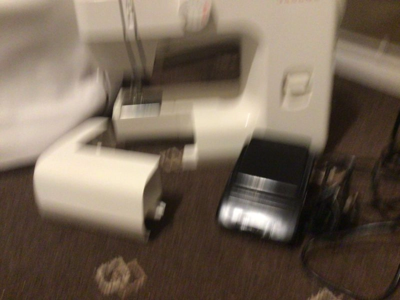 Janome sewing machine with all accessories