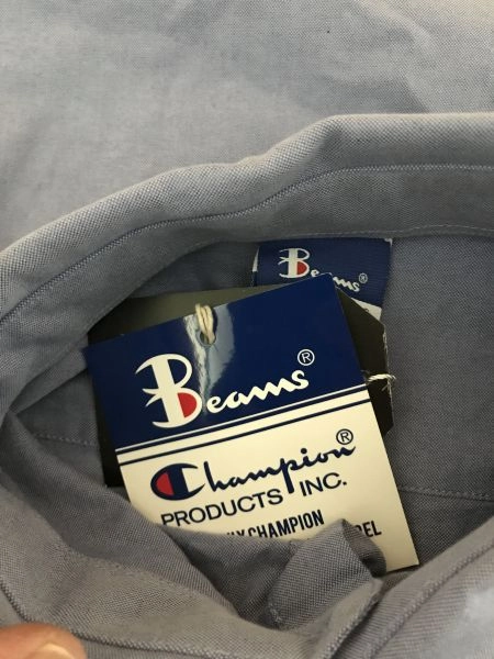 Champion Blue Long Sleeve Shirt with Arm Detail