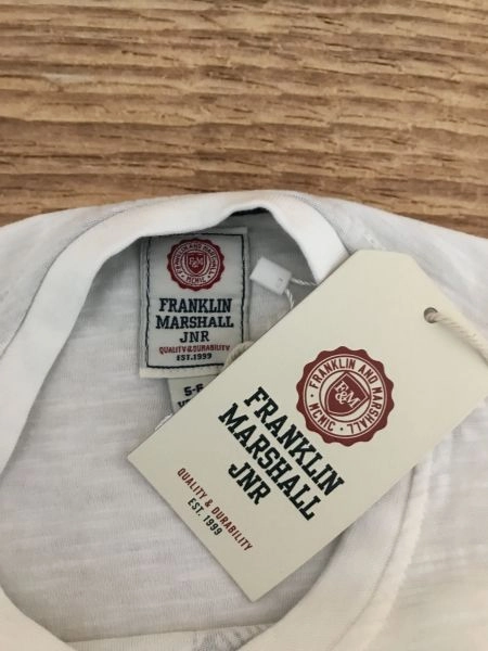 Franklin Marshall Jnr Short Sleeve Logo Fronted T-Shirt