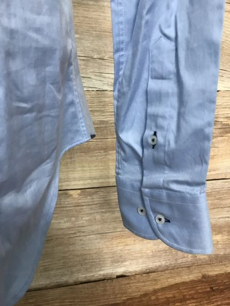 Armani Blue Long Sleeve Shirt