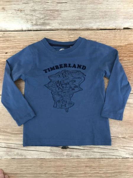 Timberland Blue Long Sleeve Top