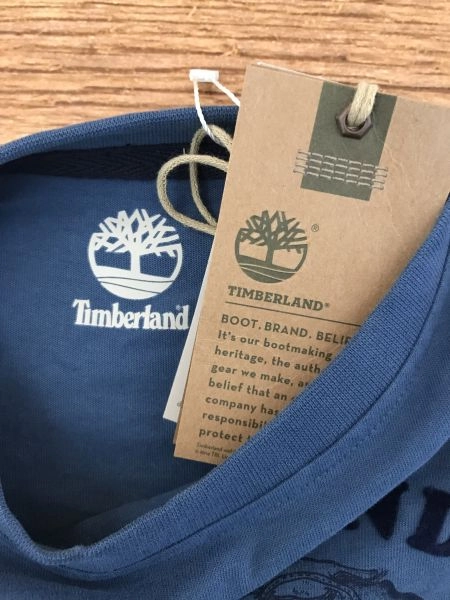 Timberland Blue Long Sleeve Top