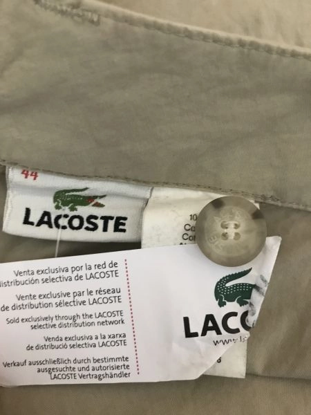 Lacoste Beige Tan Summer Chino Trousers