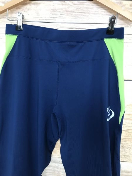 Sweatshop Blue and Green Running Trousers