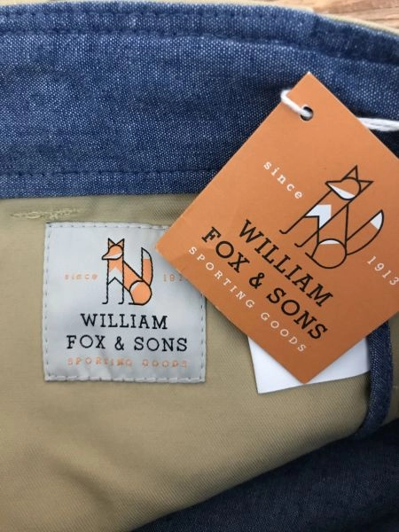 William Fox & Sons Beige Classic Cotton Trousers