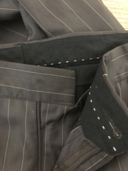 Alessandro Gilles Brown Suit Trousers