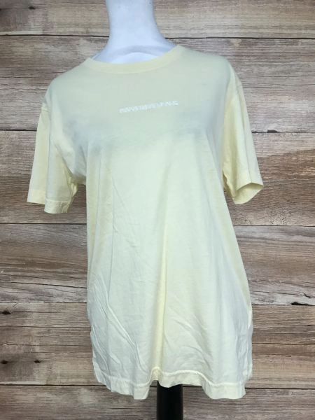 Calvin Klein Yellow Short Sleeve T-Shirt