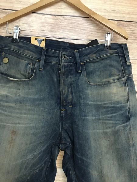 G-Star Raw Blue Sand Wash Tapered Fit
