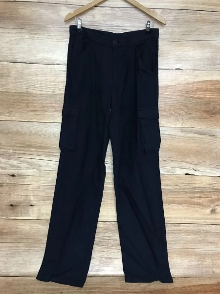 Lacoste Navy Relaxed Fit Cargo Style Trousers