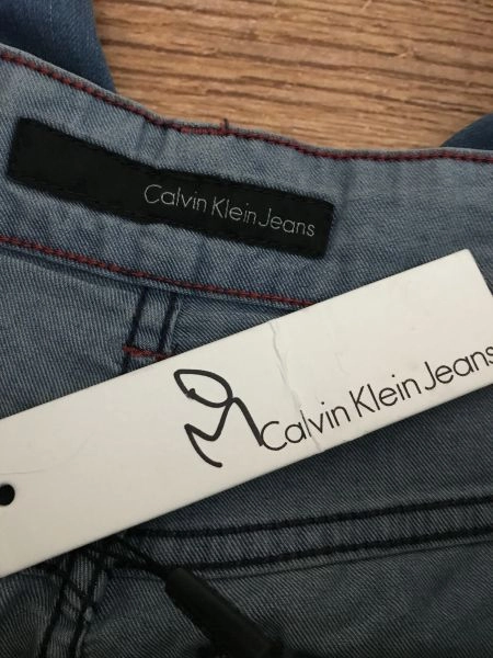 Calvin Klein Blue Straight Leg Jeans