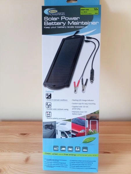 Solar power vehicle charger