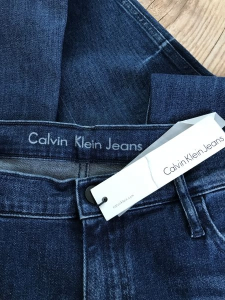 Calvin Klein Blue Infinite Shape Flare Cut Jeans