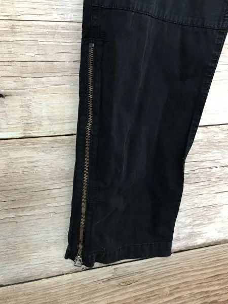 Macchiavelli Black Cargo Style Trousers