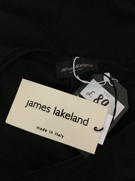 James Lakeland Black T-Shirt Style Dress