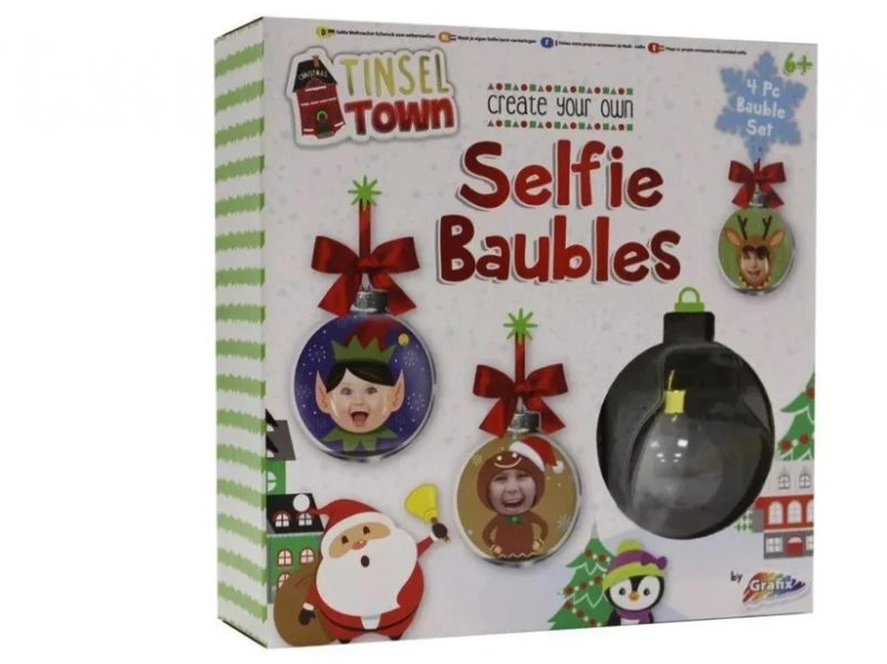 CREATE YOUR OWN SELFIE BAUBLES