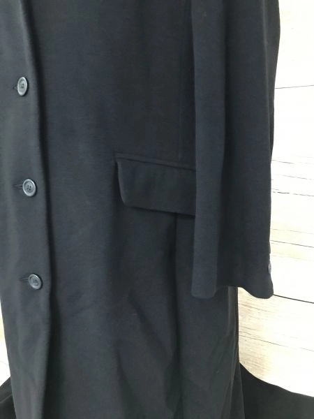 Linea Tesini Black Long Length Coat