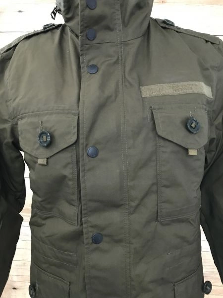 Superdry Khaki Wax Coated Field Jacket