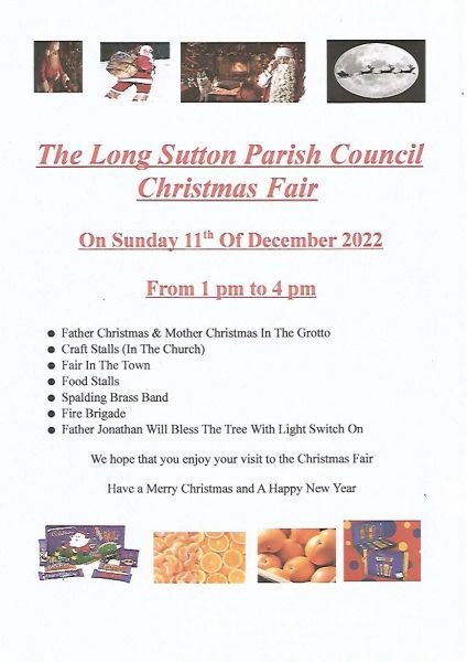 The Long Sutton Parish Council Christmas Fair